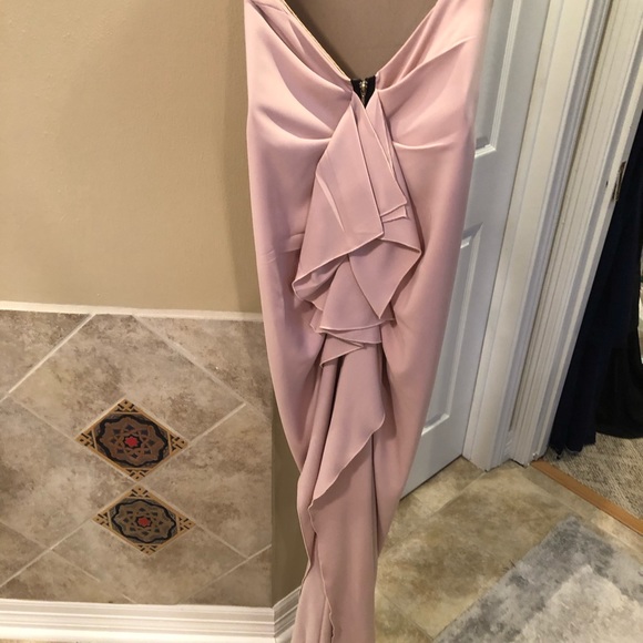 Aida Black Tie Gown. Worn Once - Picture 2 of 6